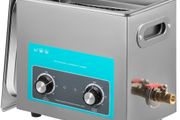 6.5L Ultrasonic Cleaner Jewelry Cleaner with Heater Timer for Jewelry Cleaning Knob Control