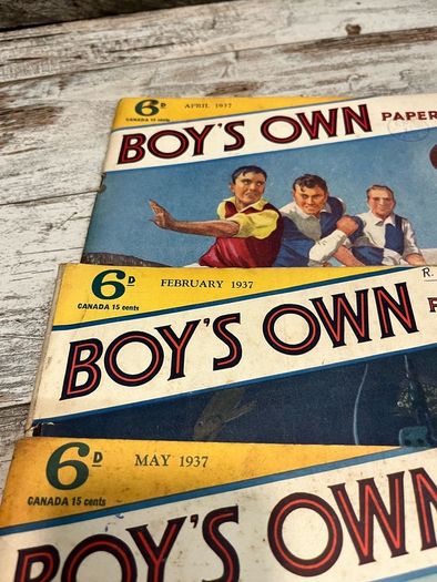 vintage Boys Own 1936-37 yr