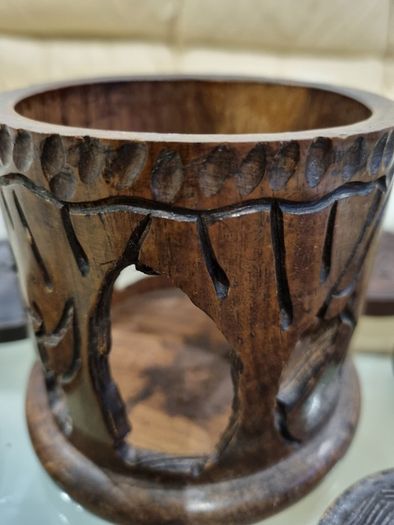 Hand  Carved Coasters