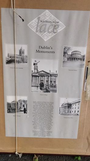 Original Dublin Buildings Pic in Lace