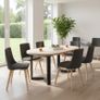 FLEXI 90 Extendable Round Dining Table from 90cm to 130cm  Laminated Image 4