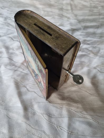 Treasure Island, tin money box