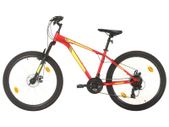 Mountain Bike 21 Speed 27.5 inch Wheel 38 cm Red