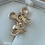 1970's Gold Tone Mouse Brooch Image 2