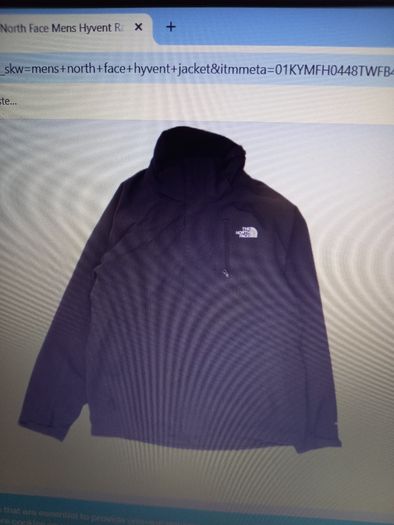 Mens 'North Face 'Hyvent'' Jacket