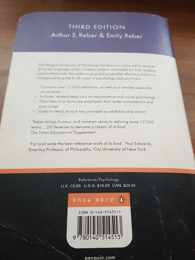 Dictionary of Psychology