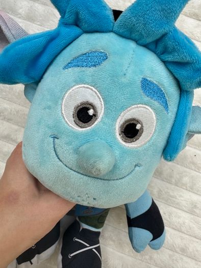 Disney Pixar Onward Barley Lightfoot approx. 12" Soft Plush Used His head is a bit too loose Please see photos