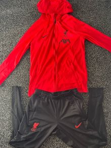 Nike Liverpool tracksuit, size small mens