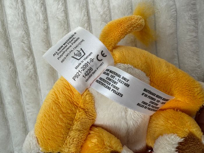 Disney Store Lion King Young Simba Plush approx. 7 Inch Used Please see pictures