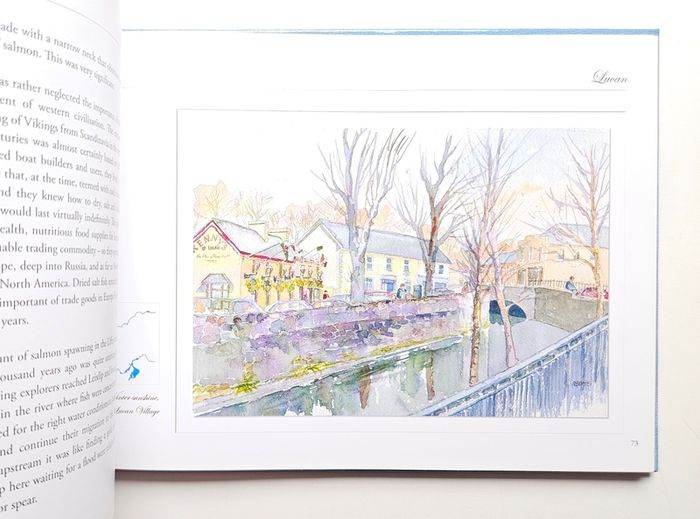 The Liffey Portraits of a River (Signed 1st Edition) - Irish History Book
