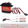 Miuzei 20KG Servo Motors High Torque Digital Servo Metal Waterproof Servo for R/C Car Robot Image 4