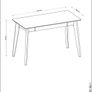 Jysk Kalby Lightly used home office desk Image 4