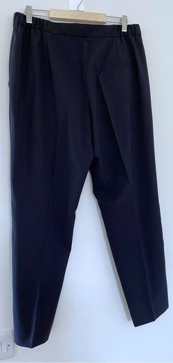 Massimo Dutti Pleaded Extra Fine Wool Trousers