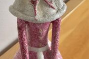 Christmas Young Woman In Elegant Long Dress 18 Tall