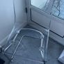 2 IKEA dining chairs- transparent/chrome-plated Image 2