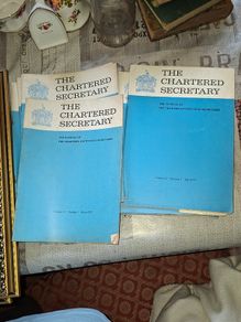 Lot of Chartered Secretary journal published by The Chartered Institute of Secretaries. The publication covers professional development, corporate governance, and updates on company secretarial practices