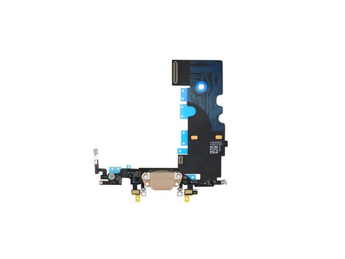 For iPhone 8 4.7" Charging Port USB Dock Lightning Connector Flex Cable Gold New - FHT08IPCP