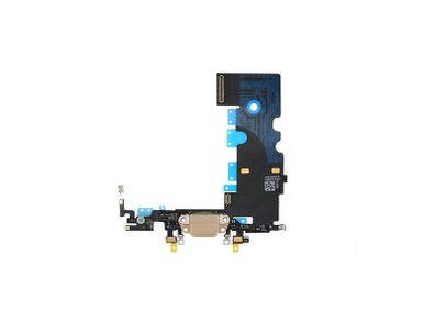 For iPhone 8 4.7" Charging Port USB Dock Lightning Connector Flex Cable Gold New - FHT08IPCP
