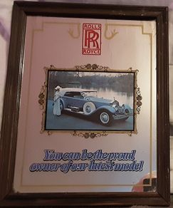 Rolls Royce mirror