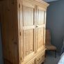 Handmade Pine Wardrobe Image 2