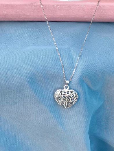 Tree of Life Filigree Sterling silver Love heart pendant set