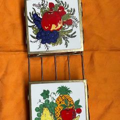 Retro 60/70s Letters and keys holder