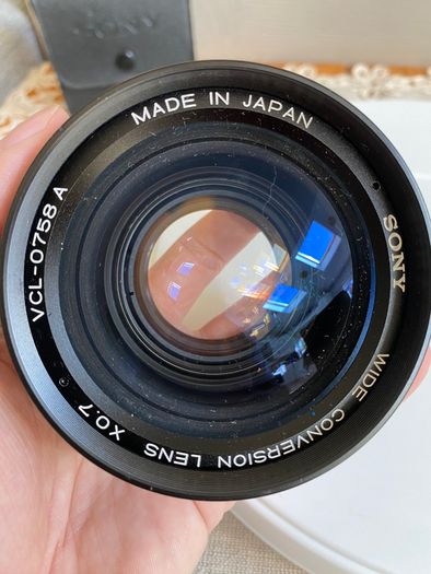 Sony Y7 Wide Conversion Lens X0.6 VCL-0758 A