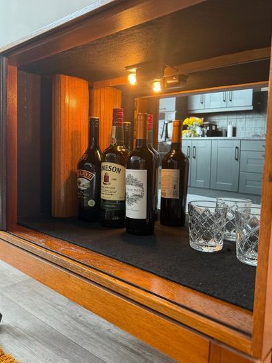 Mid Century Drinks Bar Cabinet