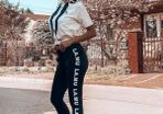 Trousers black,cream S/M/L/XL  High Quality Clothes from Hola Boutique