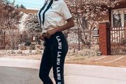 Trousers black,cream S/M/L/XL  High Quality Clothes from Hola Boutique
