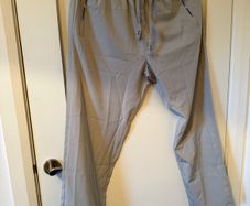 Men'S Lightweight Straight Trousers - Breathable, with Zipper Pockets, Suitable for Running, Fitness, And Outdoor Activities