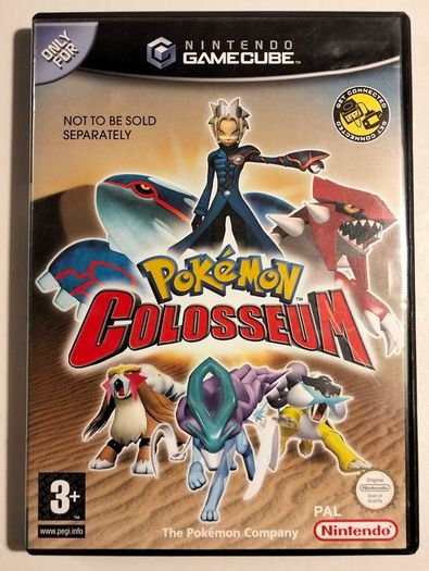 Pokemon Colosseum + Box Ruby & Sapphire Nintendo Gamecube