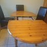 Dining Table and 4 Chairs Image 2
