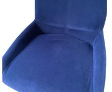 Royal Blue Velvet Kitchen Bar Stool Chair