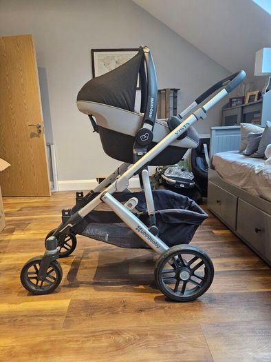 Uppababy Vista + Maxicosi Pebble Plus and Pearl