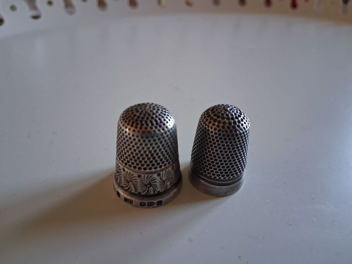Charles Horner Chester Silver Thimble plus another