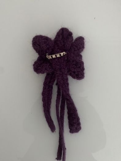 Vintage Knitted Brooch