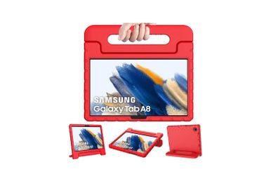 For Samsung Galaxy Tab A8 10.5 2021 Case Kids Shockproof Tablet Smart Cover EVA New Red - FHT14SMTK1