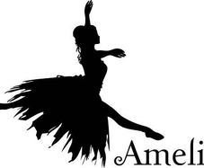 ballerina wall decal