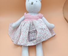 Ragtales White Bunny x2