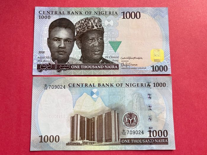 Nigeria  1,000 Naira  2018. UNC