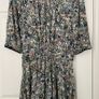 Zadig & Voltaire Raspail Crinkle Flower Dress - Size M - Floral Boho Image 2