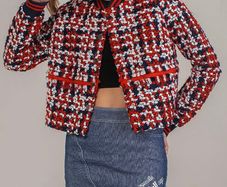 Tweed boucle jacket