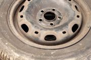 07 vw polo spare wheel with good tyre
