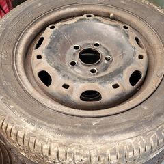 07 vw polo spare wheel with good tyre