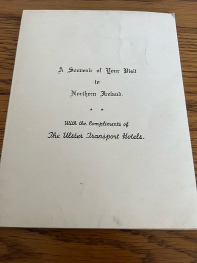 Collection of vintage tourist booklets and hotel brochures