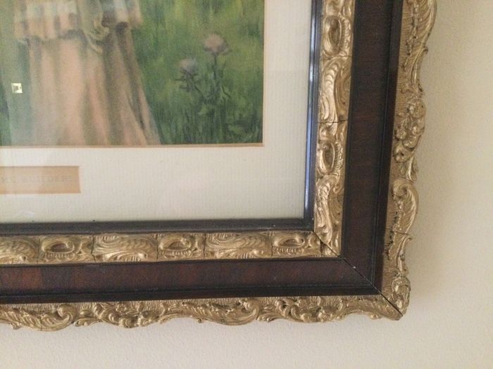 Art - Vintage Coloured Print.