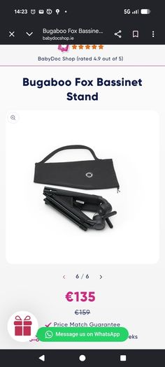 Bugaboo bassinet stand