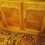 Solid wood and toughened glass display cabnet Image 5