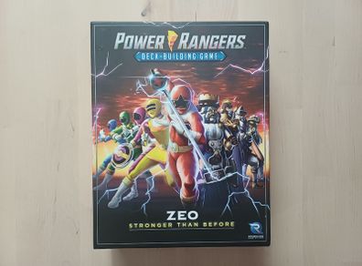 Power Rangers Zeo Deck Building Card Game 2021